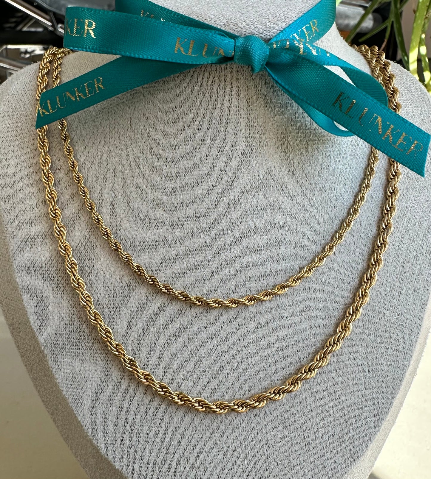 NACARI || Twisted Necklace Gold